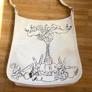 Paul Frank White Shoulder Bag ⭐️Vintage⭐️